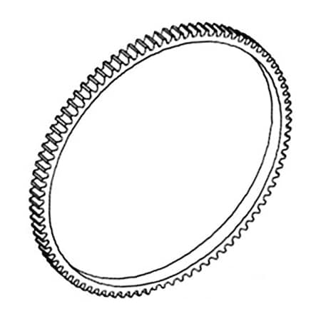 Aftermarket 166688A Flywheel Ring Gear For White Oliver Minneapolis Moline 2150 2-135 2-155 ENP70-0042